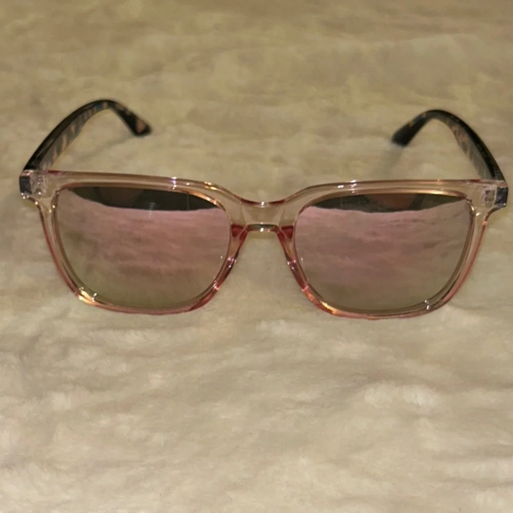 Pink and Leopard Print Sunglasses